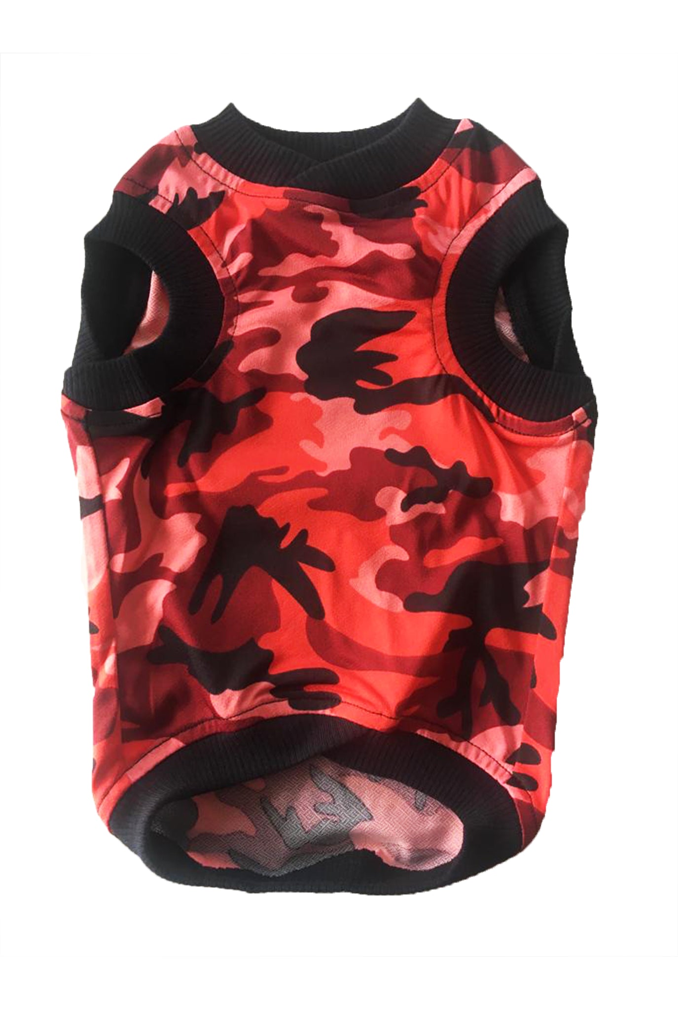 Red Camo Printed Tank top