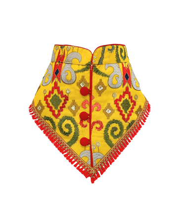 Peela Pataka Sherwani Bandana