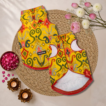 Peela Pataka Sherwani