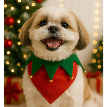 Christmas tie-up bandana