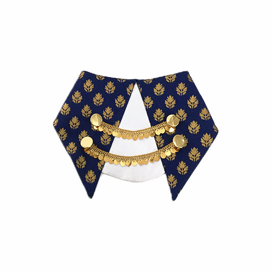 Navy Blue Traditional Suit Bandana