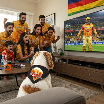 Chonky Sunrisers Hyderabad Pet Bandana