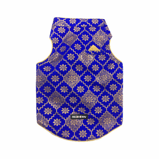 Royal Blue Diamond Sherwani