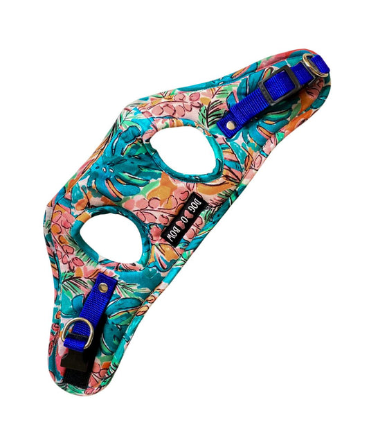 Tropicana Print Bodysuit Harness