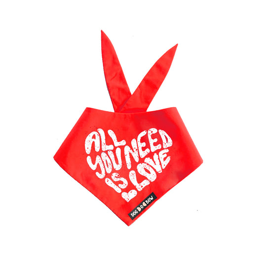 All You need is Love Pet Bandana