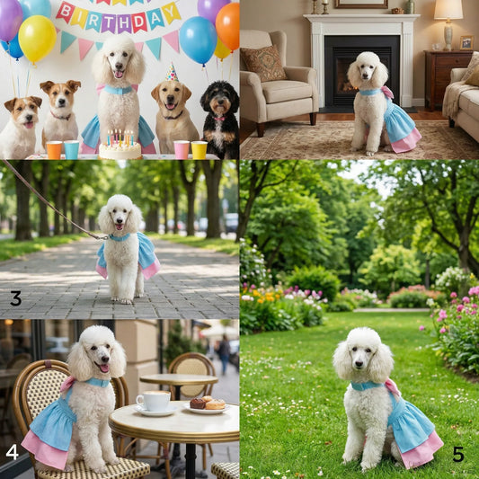 Blue Buttercup Dress