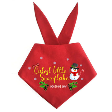 Cutest Little Snowflake Bandana